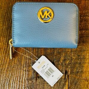 Michael Kors powder blue wallet